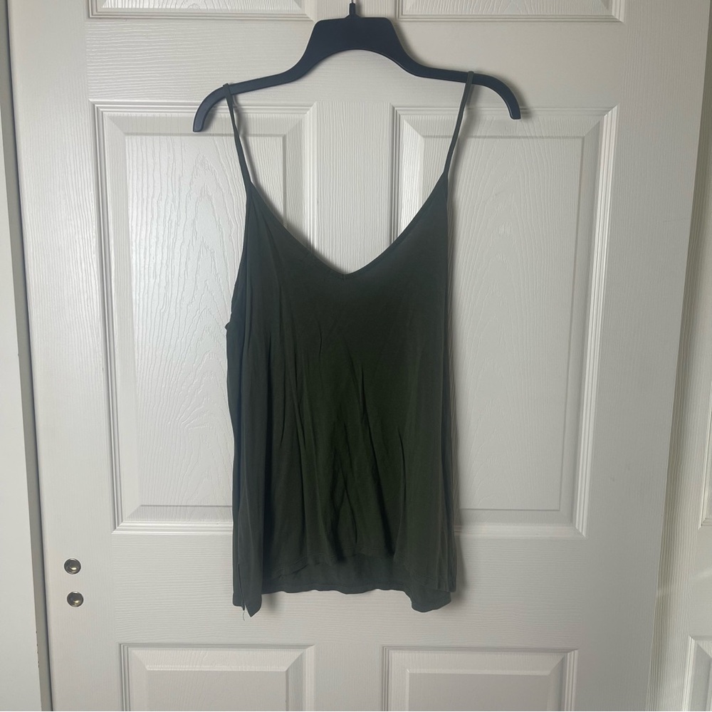 Old Navy Dark Green Camisole Top - Picture 3 of 3